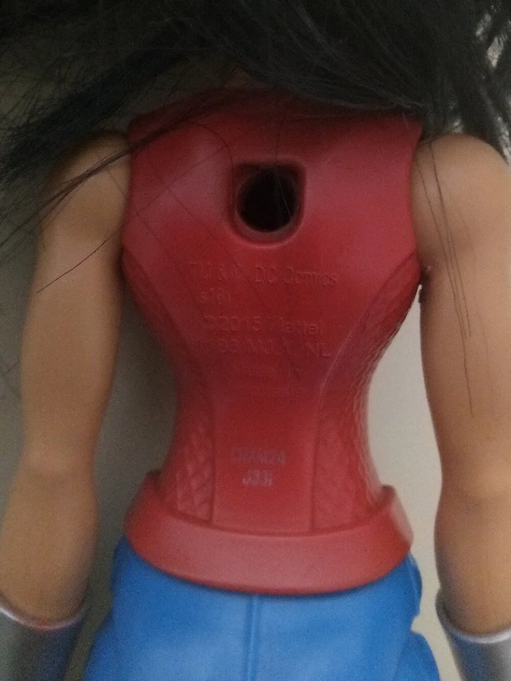 Wonder Woman Action Figure Doll DC Super Hero Girl Mattel DMM24 12” EUC